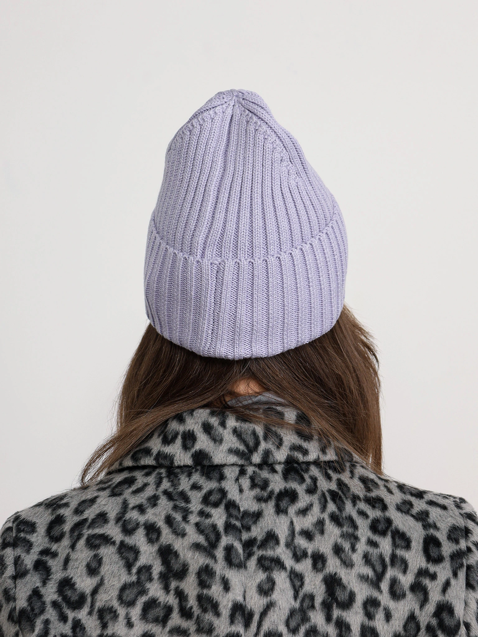 Шапка-бини с отворотом в ассортименте